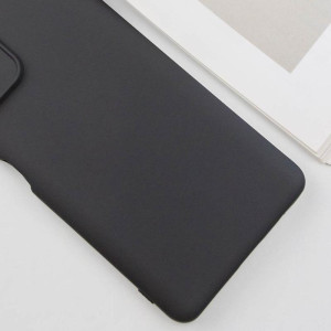 Чехол TPU GETMAN Liquid Silk Full Camera для Xiaomi Redmi 10 – Черный