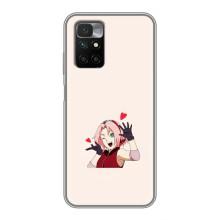 Чехлы Персонажи Аниме Наруто для Xiaomi Redmi 10 (AlphaPrint)
