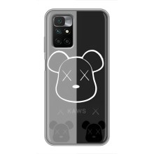 Чехлы для Xiaomi Redmi 10 - Bearbrick Louis Vuitton (PREMIUMPrint) (БеарБрик глаза)