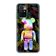 Чехлы для Xiaomi Redmi 10 - Bearbrick Louis Vuitton (PREMIUMPrint) (Яркий Bearbrick)