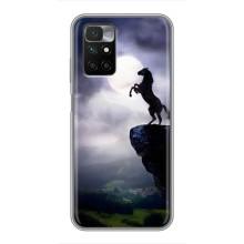Чехлы с изображением разных животных для Xiaomi Redmi 10 (Лошадь)