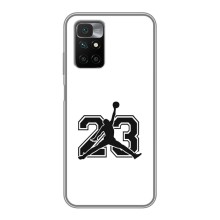 Чохли для Xiaomi Redmi 10 - з картинкою JORDAN (AlphaPrint) (Jordan 23)