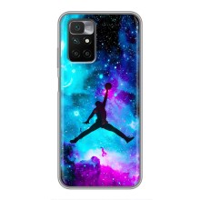 Чохли для Xiaomi Redmi 10 - з картинкою JORDAN (AlphaPrint) (Яскравий Джордан)