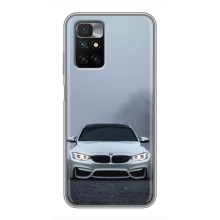Чехол BMW для Редми 10 – БМВ в тумане