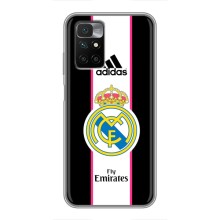 Чехол для Xiaomi Redmi 10 с принтом (Лого Real Madrid)