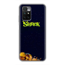 Чехол с мультфильмом Шрек на Xiaomi Redmi 10 – Шрек лого