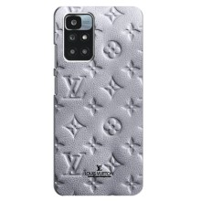Текстурный Чехол Louis Vuitton для Редми 10 – Белый ЛВ