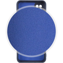 Чохол Silicone Cover Lakshmi Full Camera (AA) для Xiaomi Redmi 10A – Синій