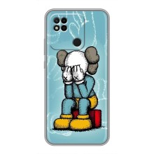 Чехлы для Xiaomi Redmi 10A - Bearbrick Louis Vuitton (PREMIUMPrint) (Плач Bearbrick)