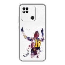 Чохли Мессі для Xiaomi Redmi 10A (AlphaPrint) (Messi Barca)