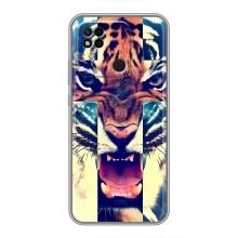 Чехлы с изображением разных животных для Xiaomi Redmi 10A (Яркий Тигр)