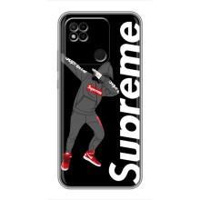Чеохол для Xiaomi Redmi 10A з картинкою Supreme (AlphaPrint) – Деб Супрім