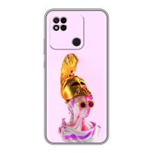 Чехол с Прикольным принтом на Xiaomi Redmi 10A (АРТ Статуя)