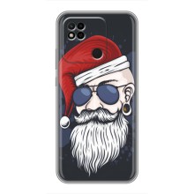 Чехол Санта Клаус для Xiaomi Redmi 10A (Рождественский МЕН)