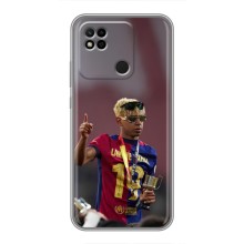 Чехол с футболистом Ламин Ямаль Xiaomi Redmi 10A (Lamine Yamal)