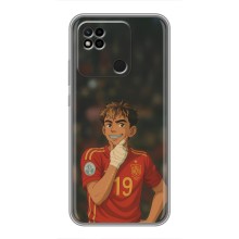 Чехол с футболистом Ламин Ямаль Xiaomi Redmi 10A (Ямаль аниме)