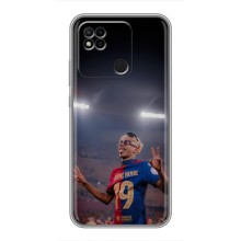 Чехол с футболистом Ламин Ямаль Xiaomi Redmi 10A (Ямаль на стадионе)