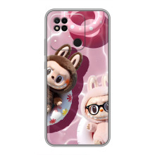 Чехол с Лабубу на Xiaomi Redmi 10A (Игрушка Лабубу)