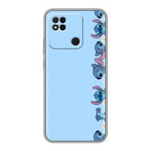 Чехол с принтом Стич на Xiaomi Redmi 10A – Стич фон