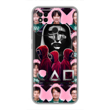 Чохол Гра в кальмара для Xiaomi Redmi 10A – Персонажі гри кальмара