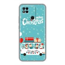 Силіконовий бампер на різдво для Xiaomi Redmi 10A (Різдвяний настрій)