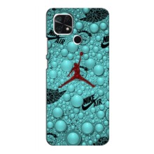 Силиконовый Чехол Nike Air Jordan на Редми 10а (Джордан Найк)