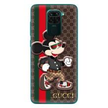 Чехлы Бренд GUCCI для Xiaomi Redmi 10X – Маус Гуччи