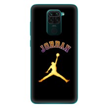 Чехлы для Xiaomi Redmi 10X - с картинкой JORDAN (AlphaPrint) (Jordan Gold)