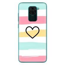 Чехлы с тематикой "Маленькие Сердечки" на Xiaomi Redmi 10X (Красивое сердечко)