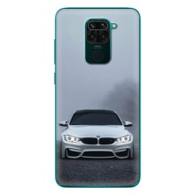 Чехол BMW для Редми 10Х – БМВ в тумане