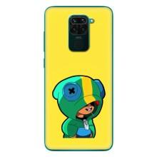 Чехол Бравл Старс для Xiaomi Redmi 10X – Леон (LEON)