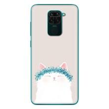 Чехол на тематику: Коты для Xiaomi Redmi 10X – Белый котик