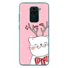 Чехол на тематику: Коты для Xiaomi Redmi 10X – Зимний кот