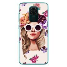 Чехол с картинкой Модные Девчонки Xiaomi Redmi 10X – Девушка в очках