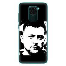 Чехол для Xiaomi Redmi 10X (AlphaPrint - с принтом Зеленского) – Зеленский АРТ