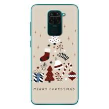 Чехол Санта Клаус для Xiaomi Redmi 10X – Merry Christmas