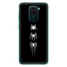 Чохол Супергерой Людина Павук на Xiaomi Redmi 10X – Лого павука