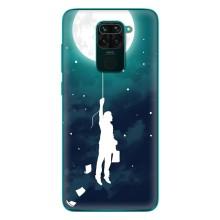 Чехол (ТПУ) с планетами на Xiaomi Redmi 10X – To The moon