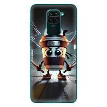 Чехол с мемом Тралалело тралала на Xiaomi Redmi 10X (Капучино асасино)