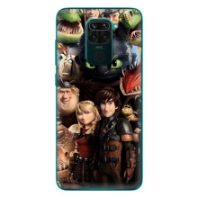 Чохол як приборкати дракона на Xiaomi Redmi 10X (Персонажі дракона)