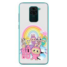 Чехол с Лабубу на Xiaomi Redmi 10X – Фон Лабубу