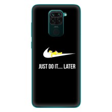 Чехол с логотипом Найк на Xiaomi Redmi 10X – Nike just do it
