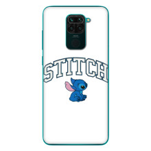 Чехол с принтом Стич на Xiaomi Redmi 10X – Стич лого