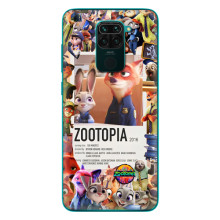Чехол Зоотрополіс на Xiaomi Redmi 10X – Коллаж Зоо