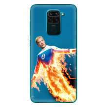Чохол з принтом Фантастична четвірка для Xiaomi Redmi 10X – Людина-факел
