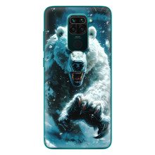 Чохол з картинкою 'Хижаки' для Xiaomi Redmi 10X – Ведмідь