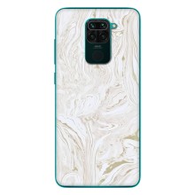 Мраморный чехол на Xiaomi Redmi 10X (VPrint) (Белый мрамор)