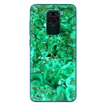 Мраморный чехол на Xiaomi Redmi 10X (VPrint) (Салатный Мрамор)