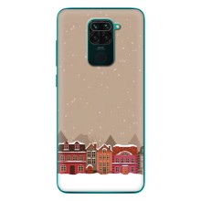 Новорічні, Святкові Чохли для Xiaomi Redmi 10X - 2024 год (Зимове місто)
