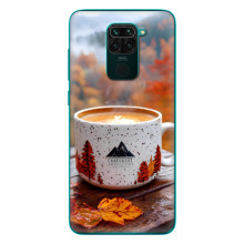 Чохол з унікальним дизайном 'Осінь з кавою' для Xiaomi Redmi 10X – Кава на природі